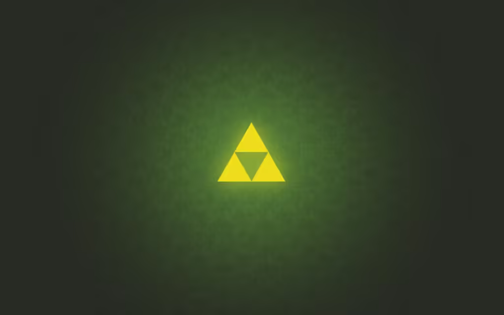 Triforce Wallpaper 1024x640